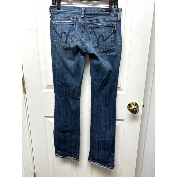 Citizens of Humanity Jeans, Kelly #001 Stretch, Low Waist Boot, Women's Size 27 - Picture 6 of 9